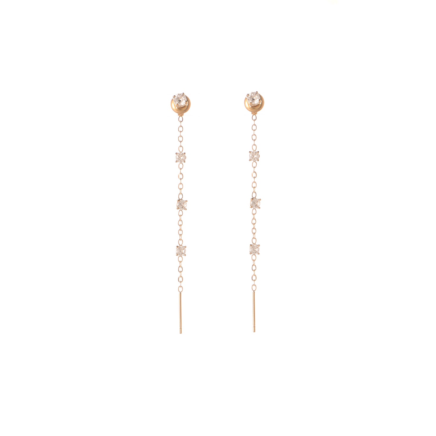 Orecchini Lumiere White