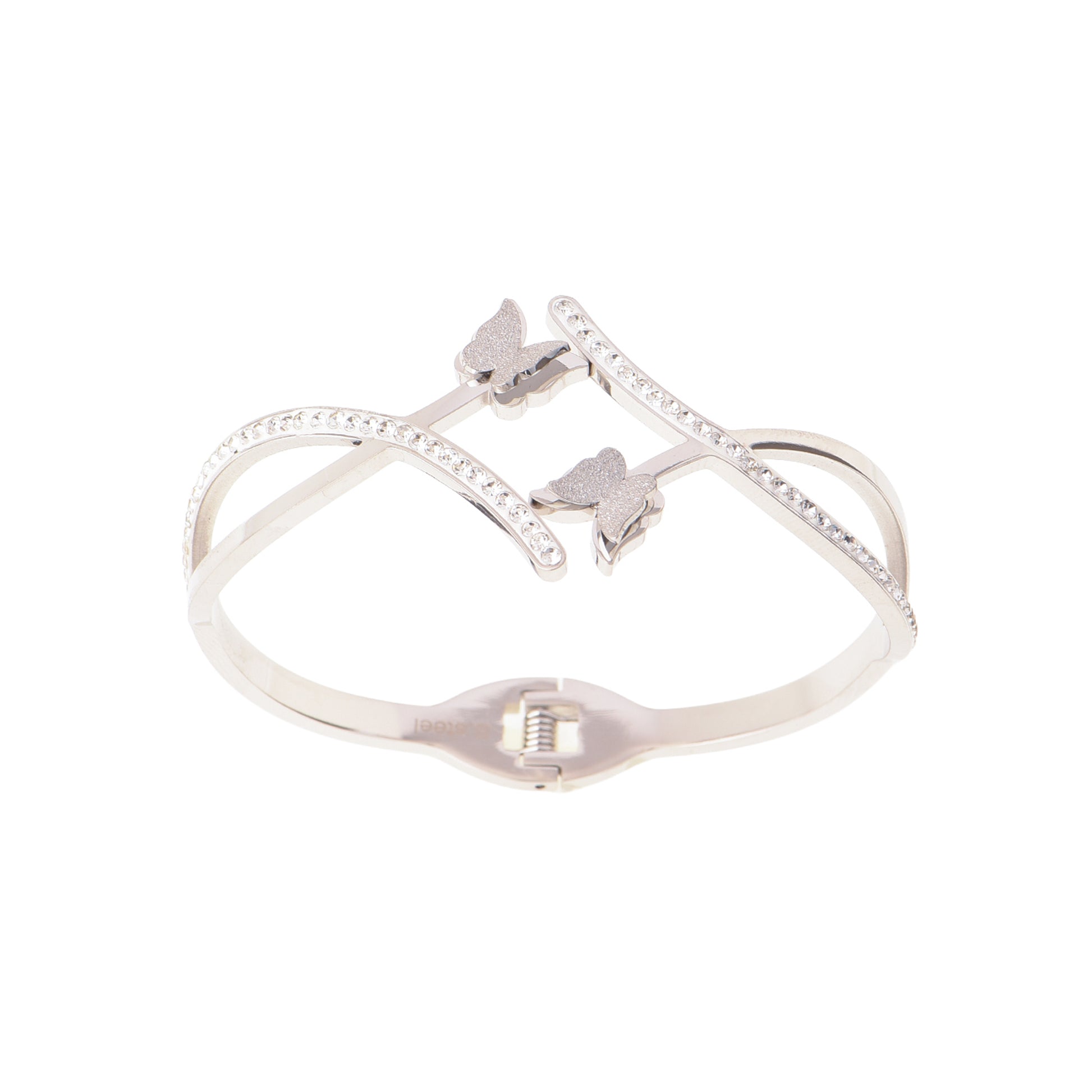 Schmetterlingsarmband Weiß