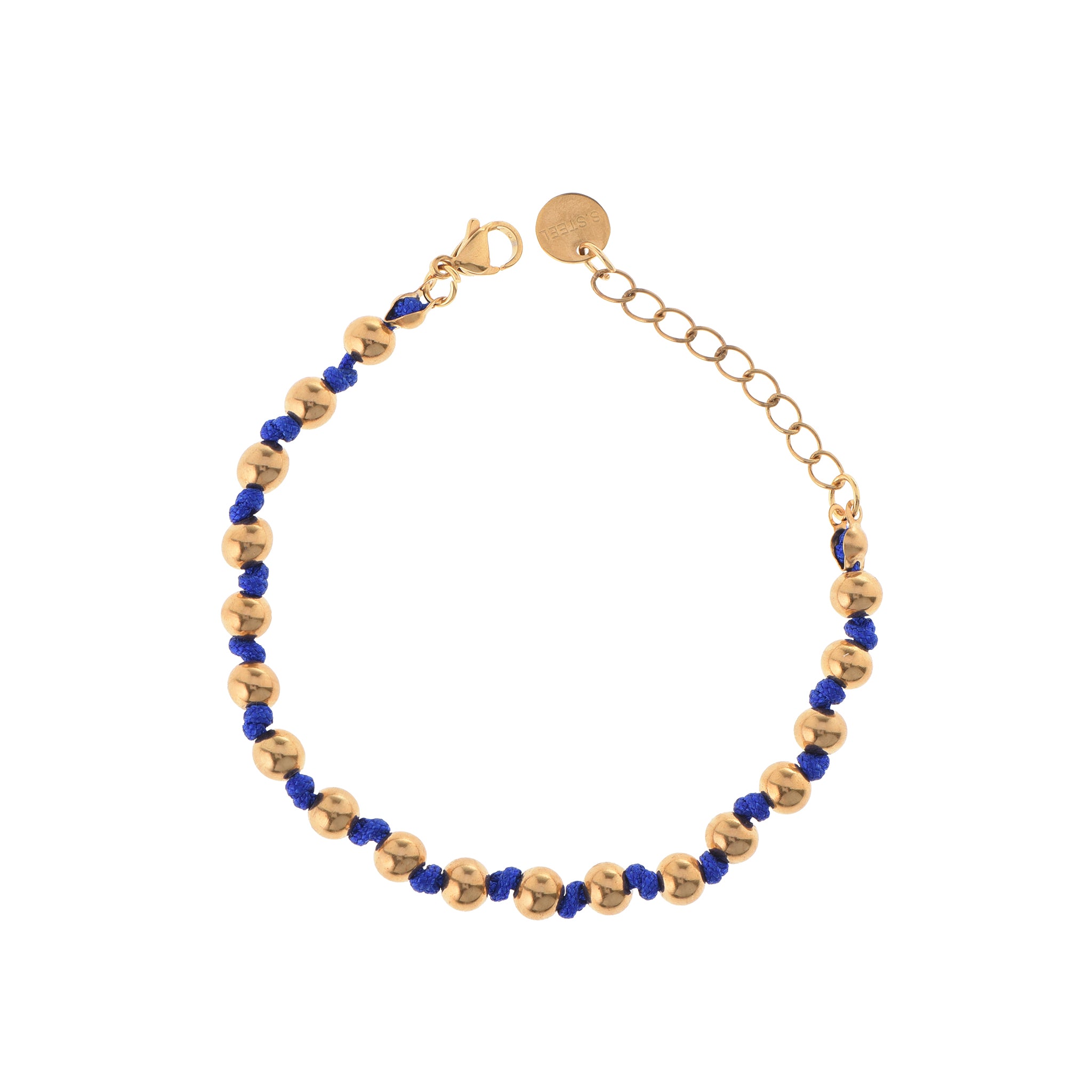 Pulsera Nudo Solar Azul