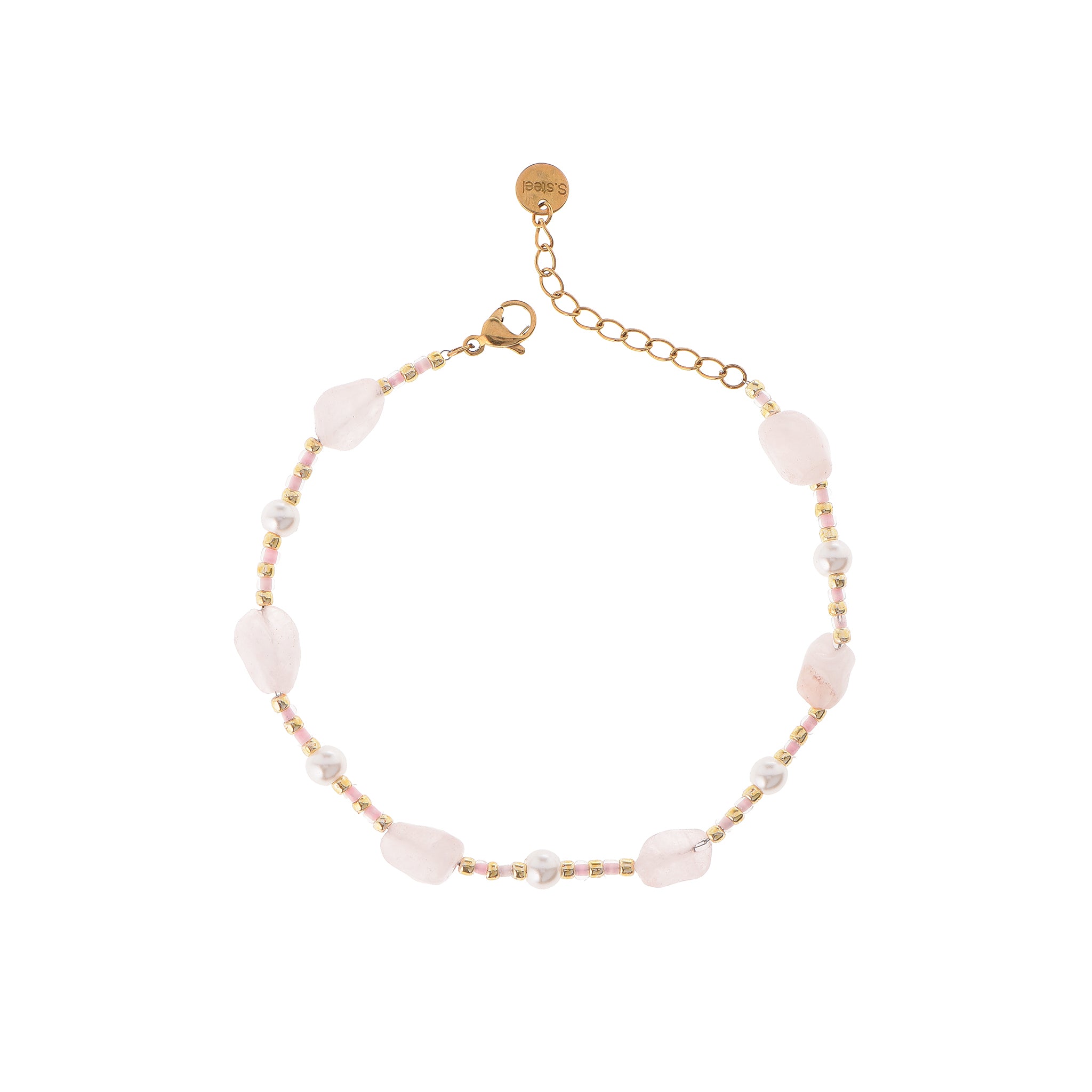 Soft Rose Bracelet