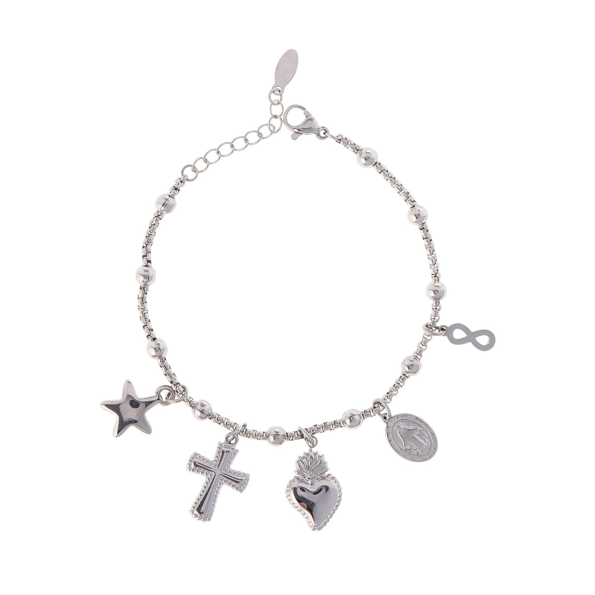 Bracelet Icon of Faith Silver