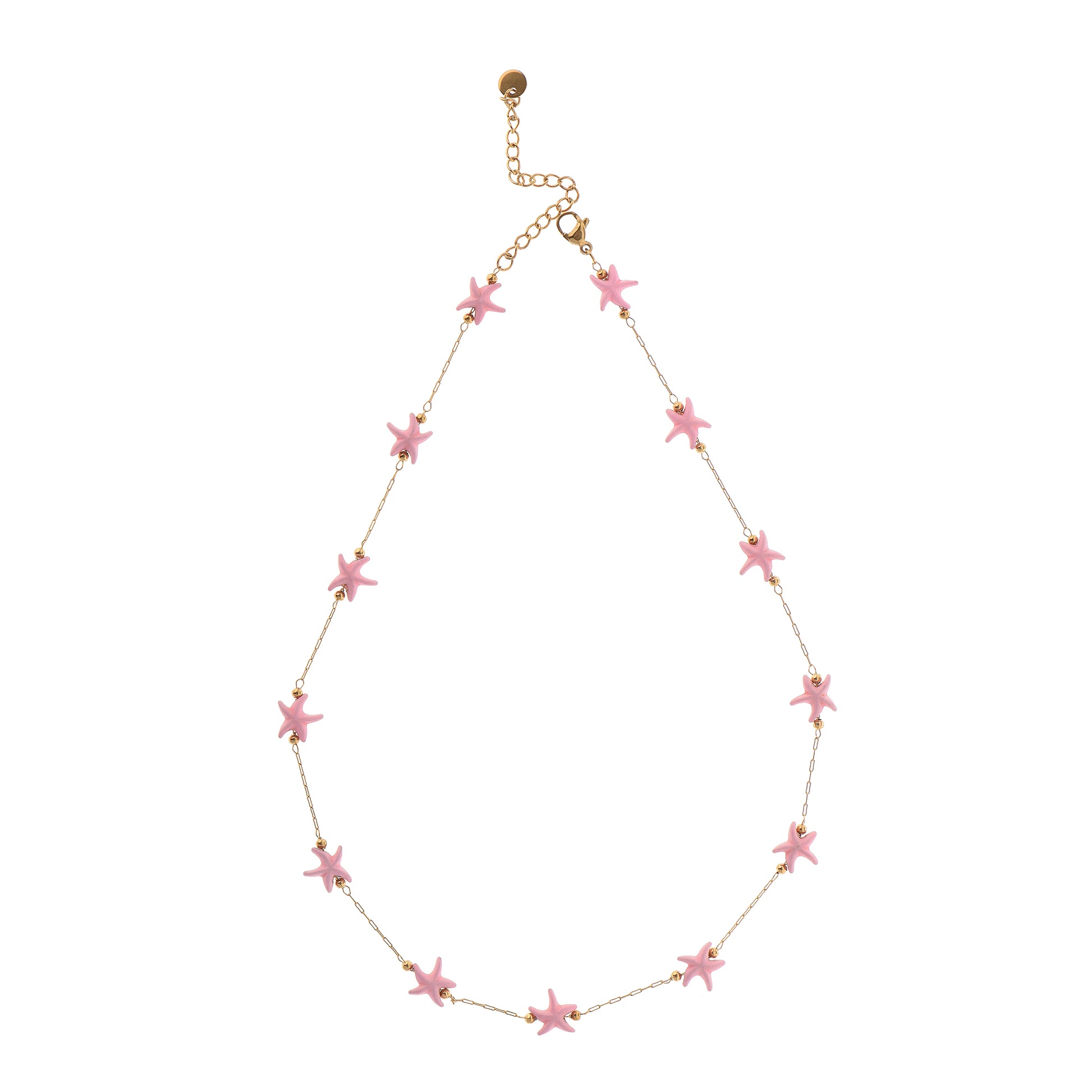 Ultralight Starfish Necklace Rose