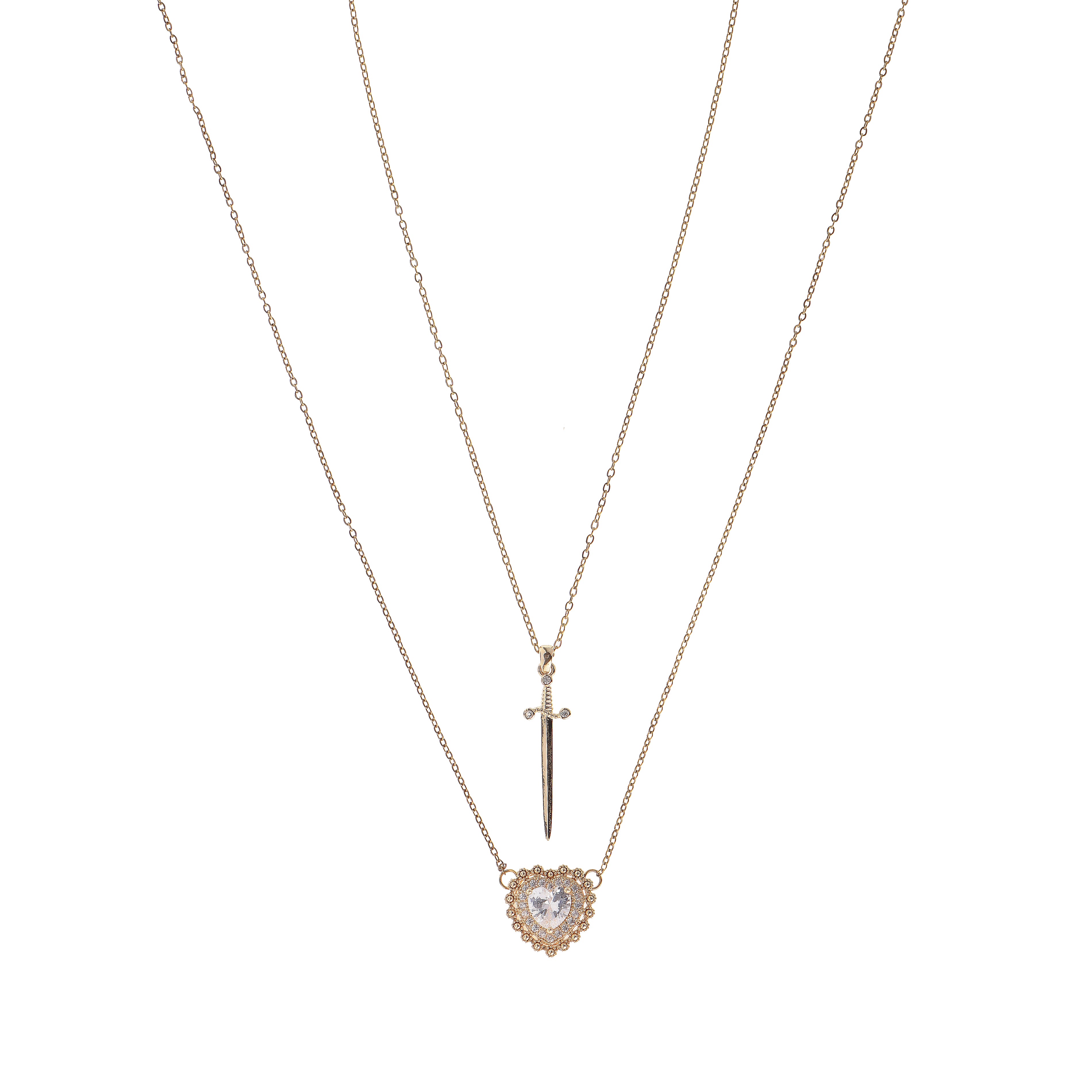 Halskette Doppelseele