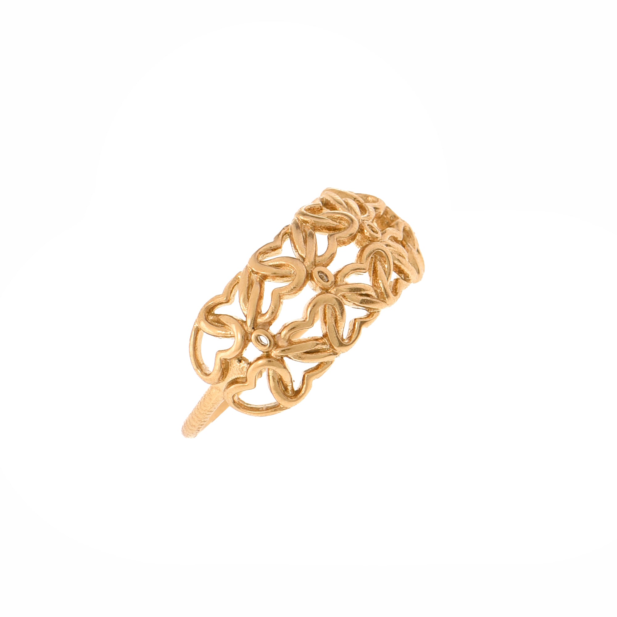 Ring Grid Gold