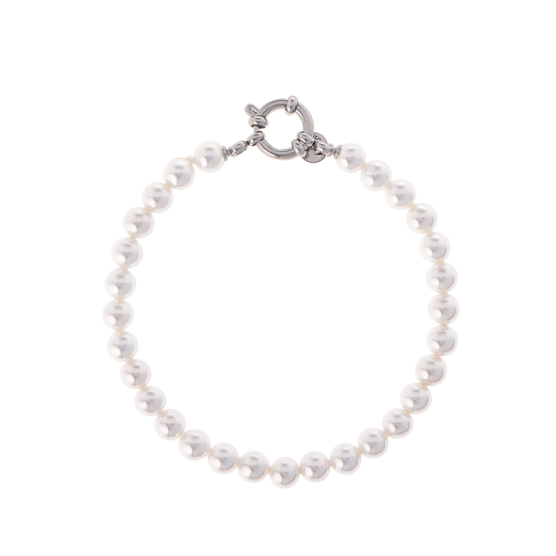 Bracelet Pearl Ring Lock 0.6