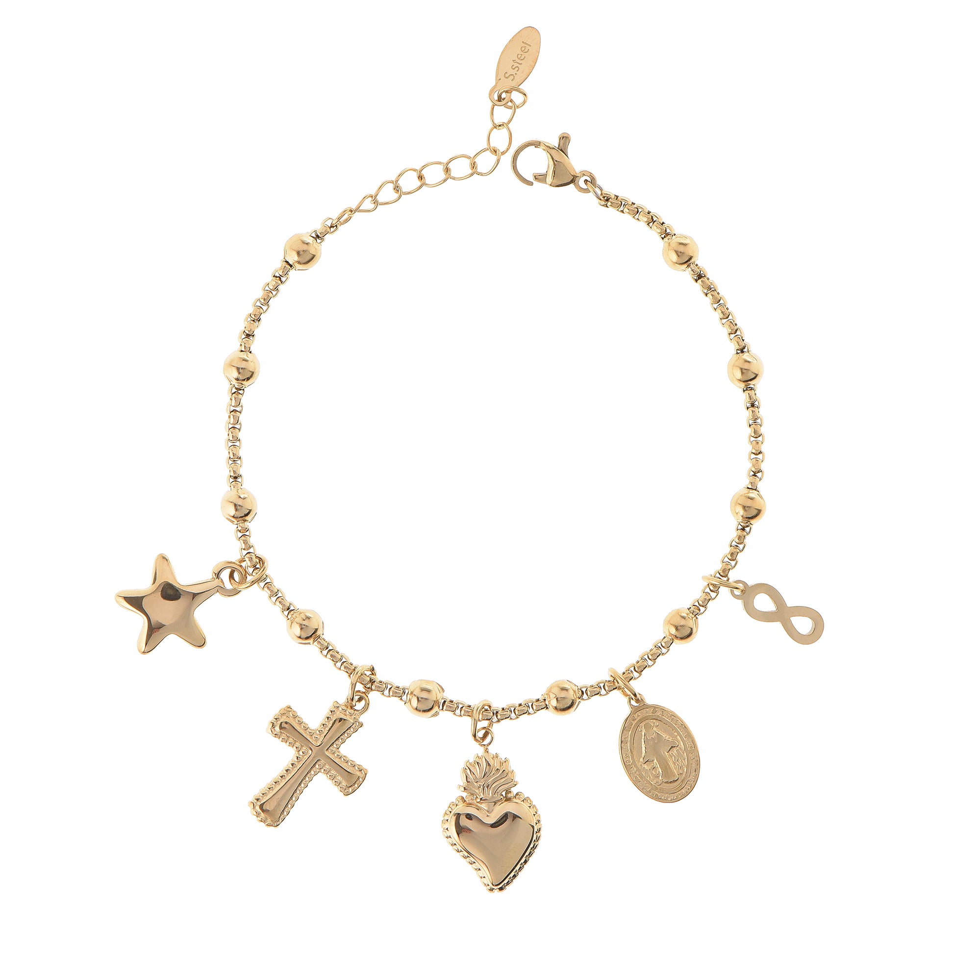 Bracciale Icon of Faith Gold