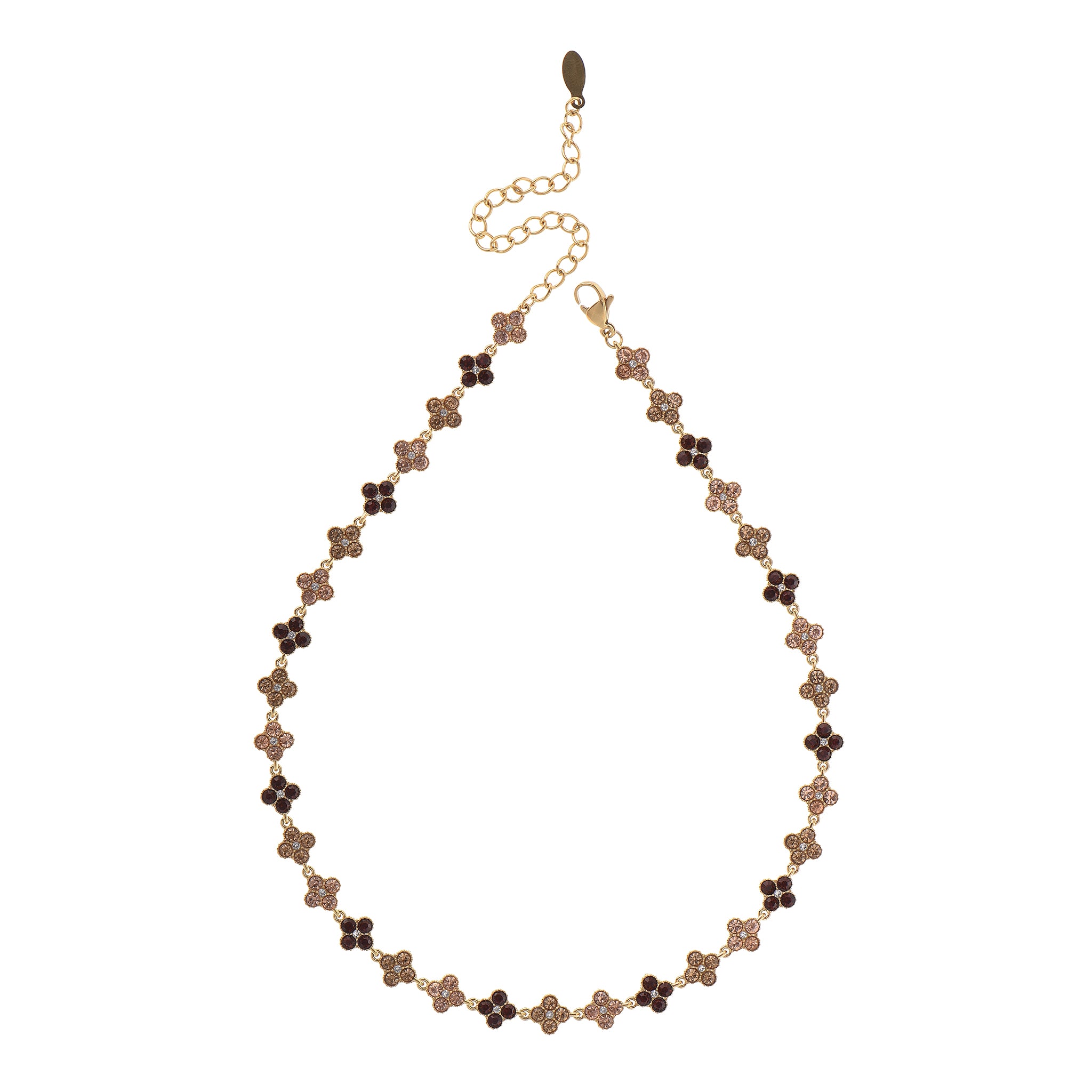 Collar tricolor dorado Serin