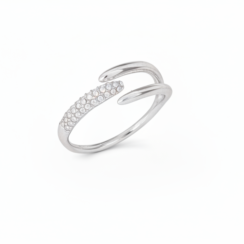 Anello Linear Silver Band
