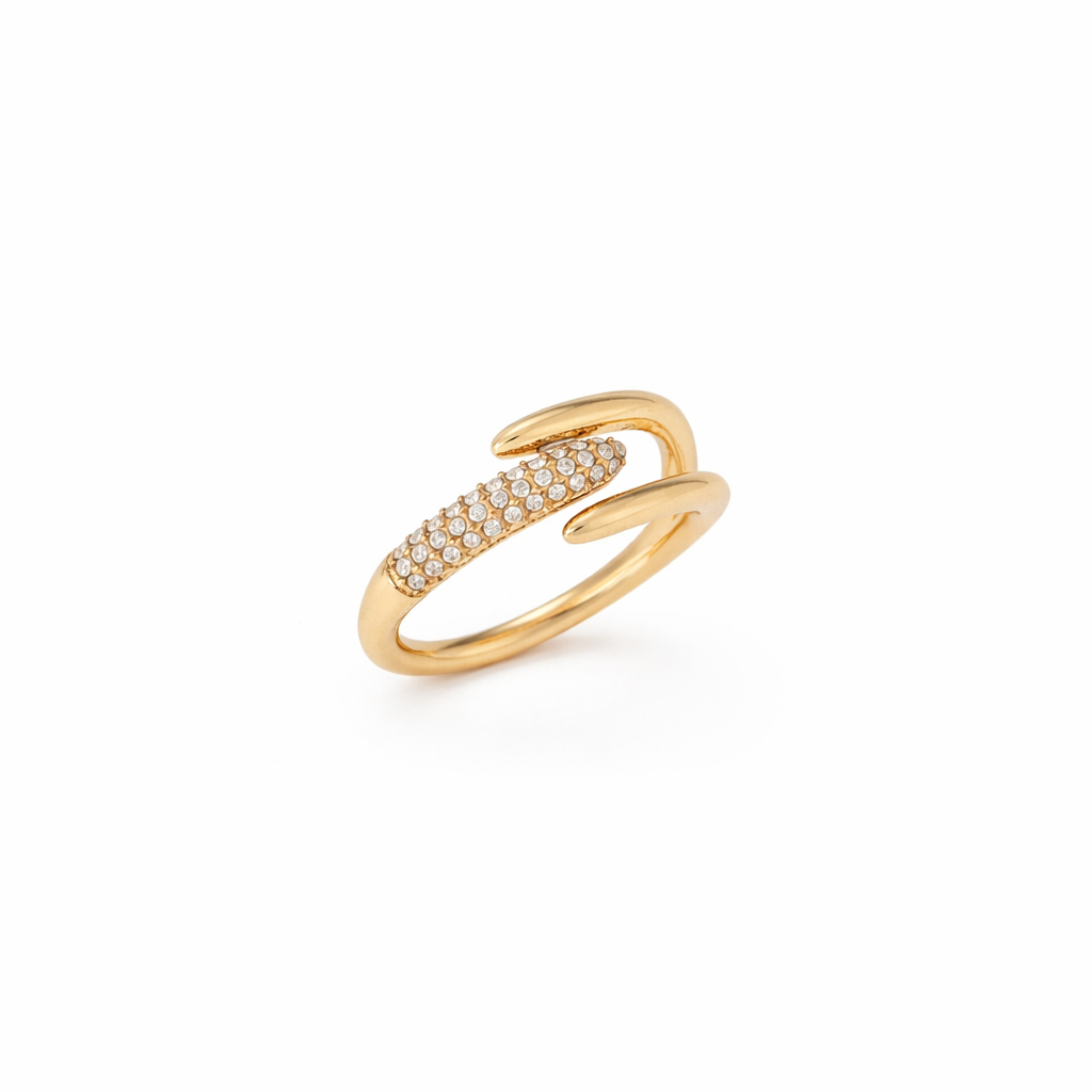 Anello Linear Gold Band