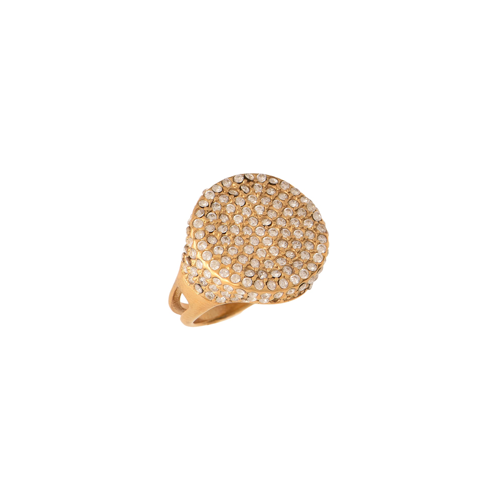 Anello Gold Gilded Micro-Gem