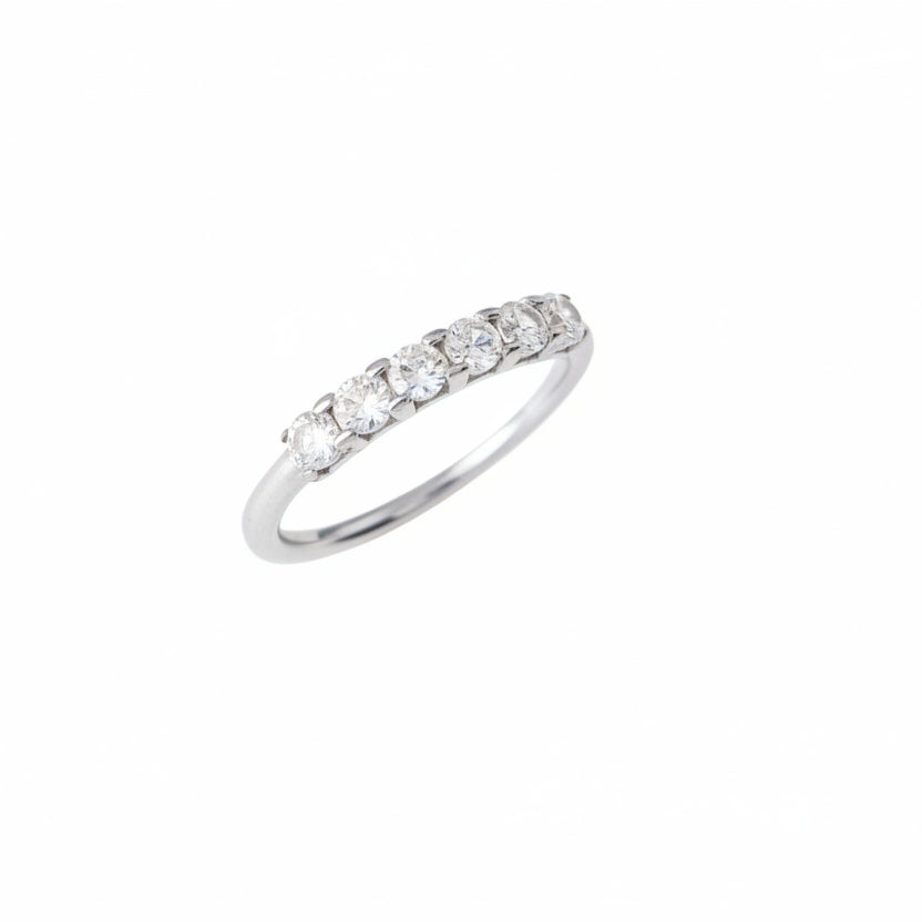 Anello Silver Six Diamonds