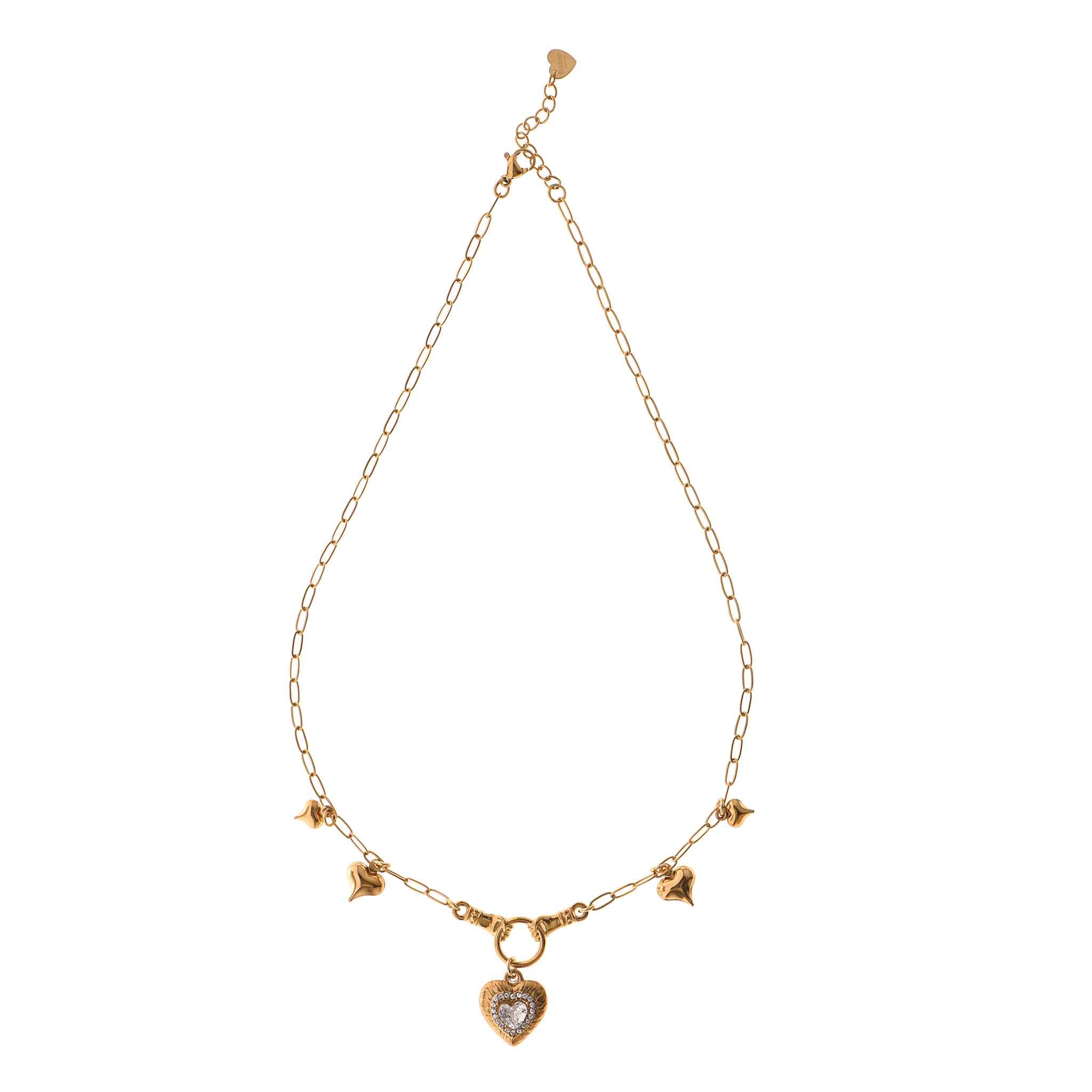 Halskette Golden Herzschlag