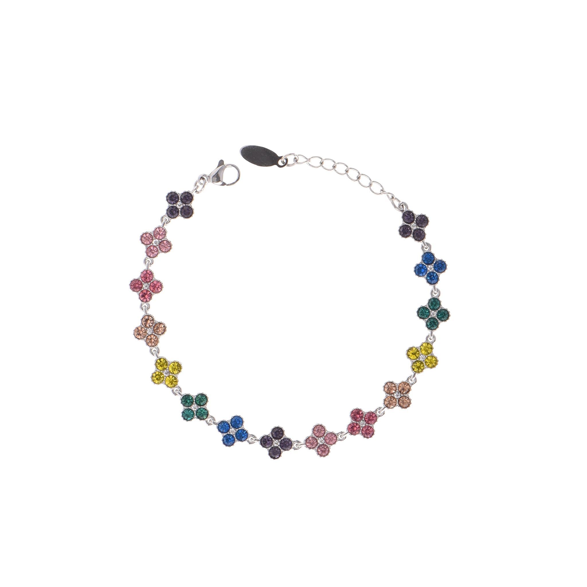 Bracciale Silver Sparkling Rainbow