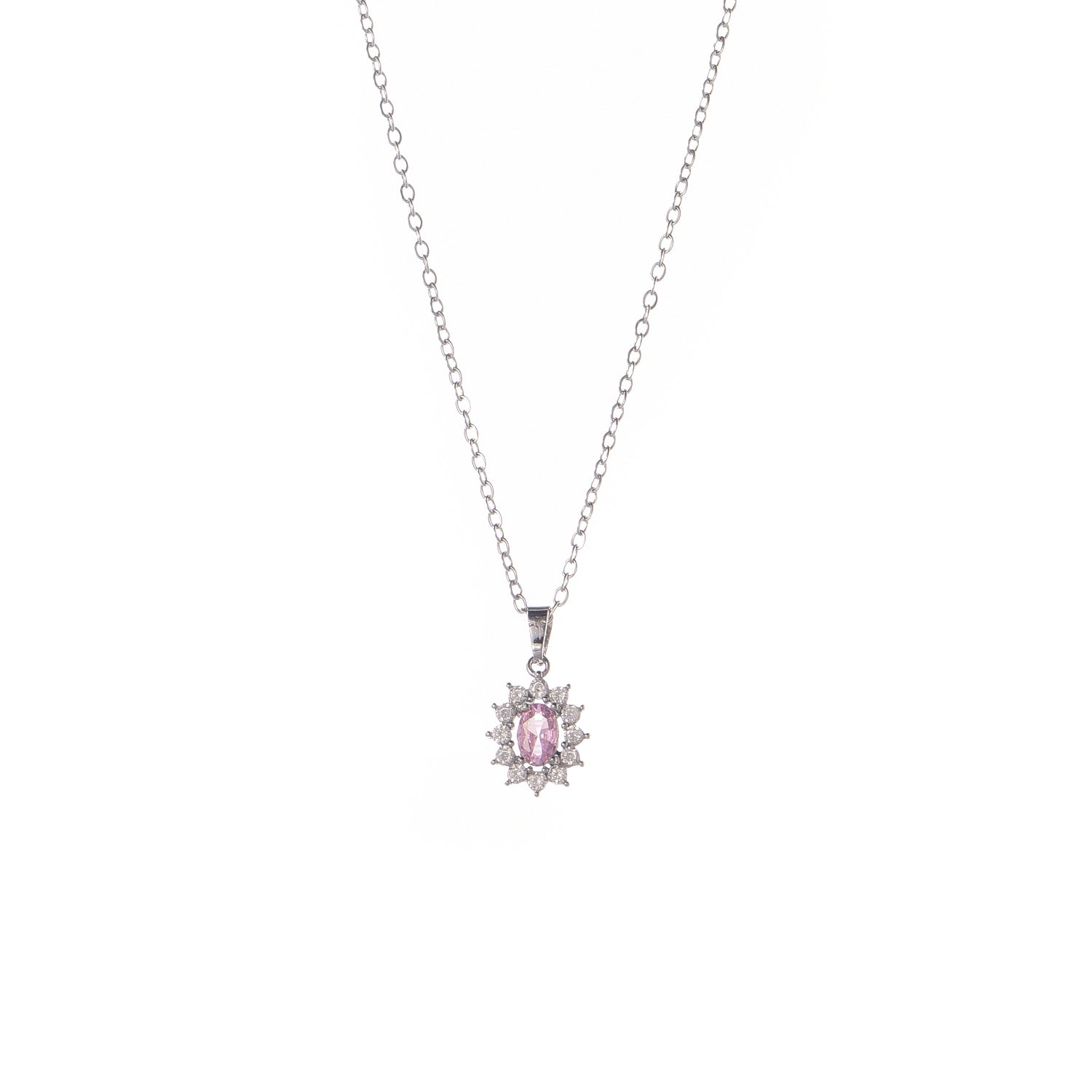 Collana Royal Pink Silver