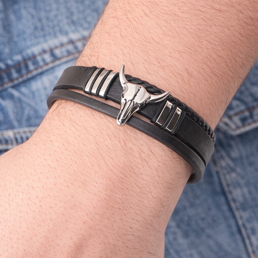 Herrenarmband Eisenbulle