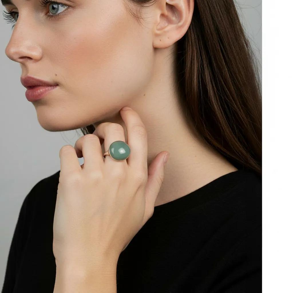 Anello Silver Light Green