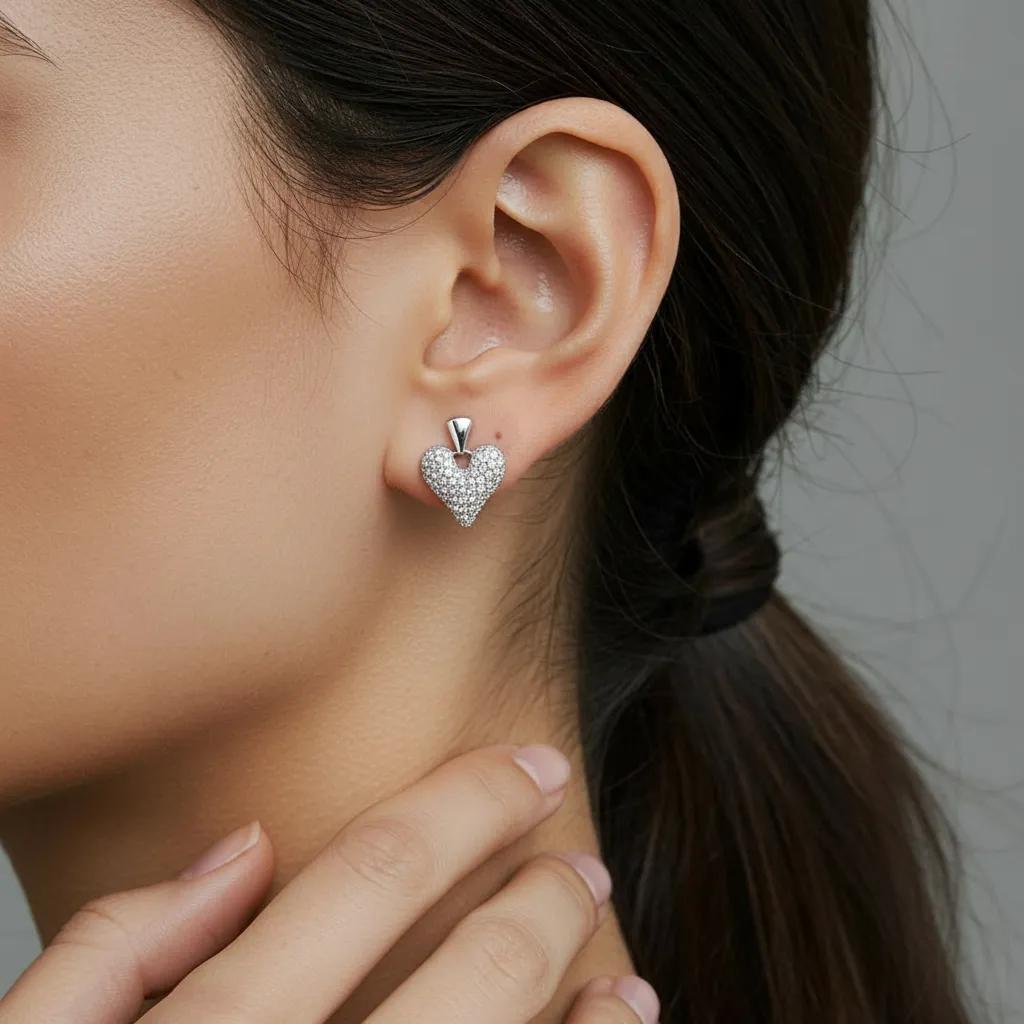 Pendientes Plata Elow