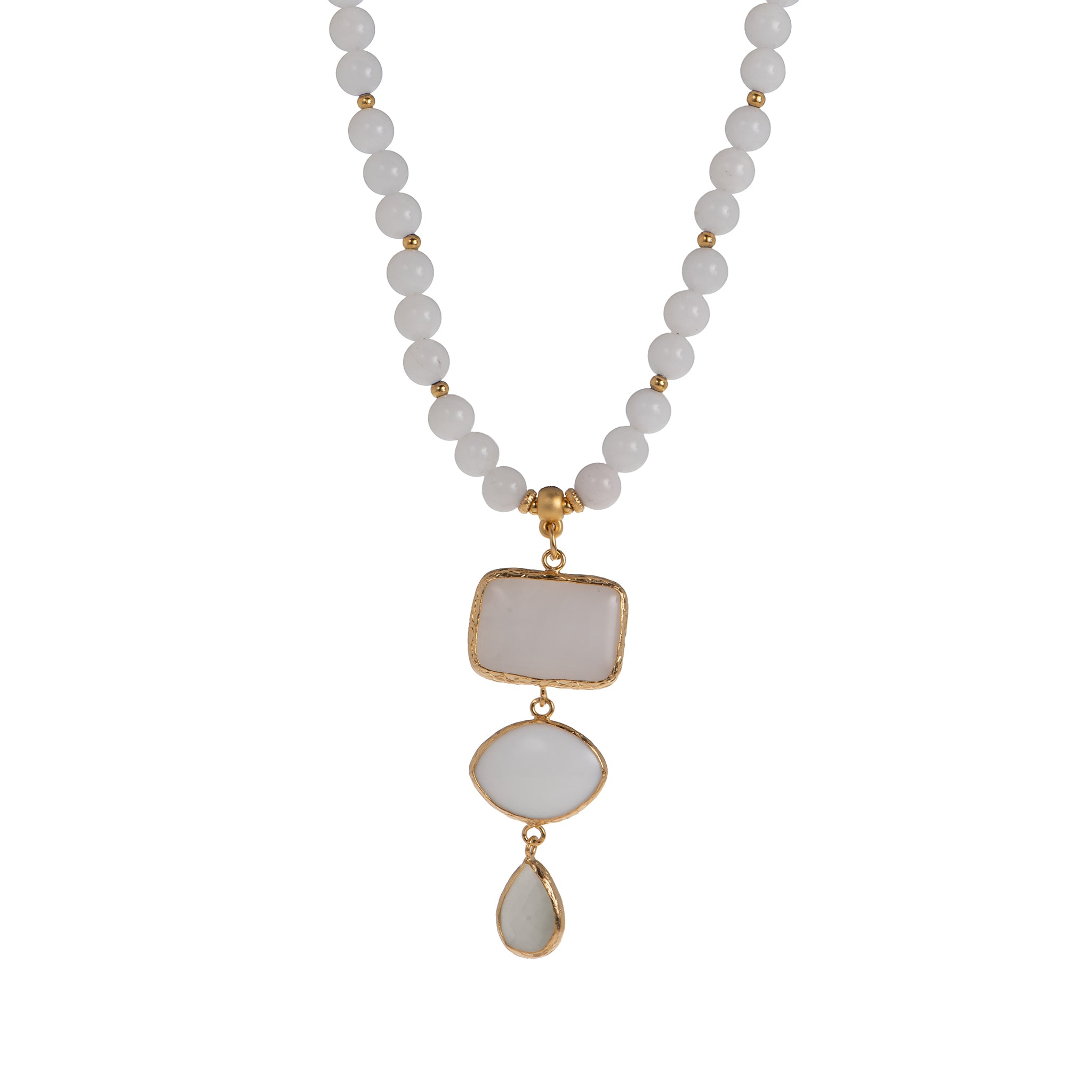 Collana Mediterranea White Trasparent