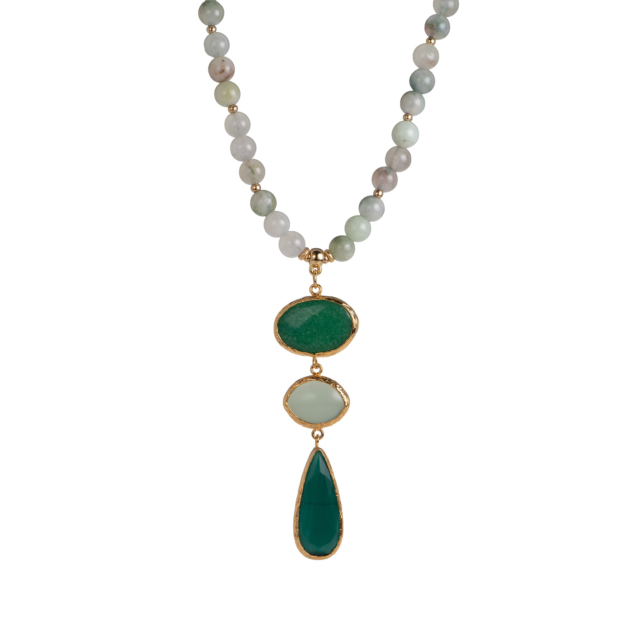 Collana Mediterranea White and Green