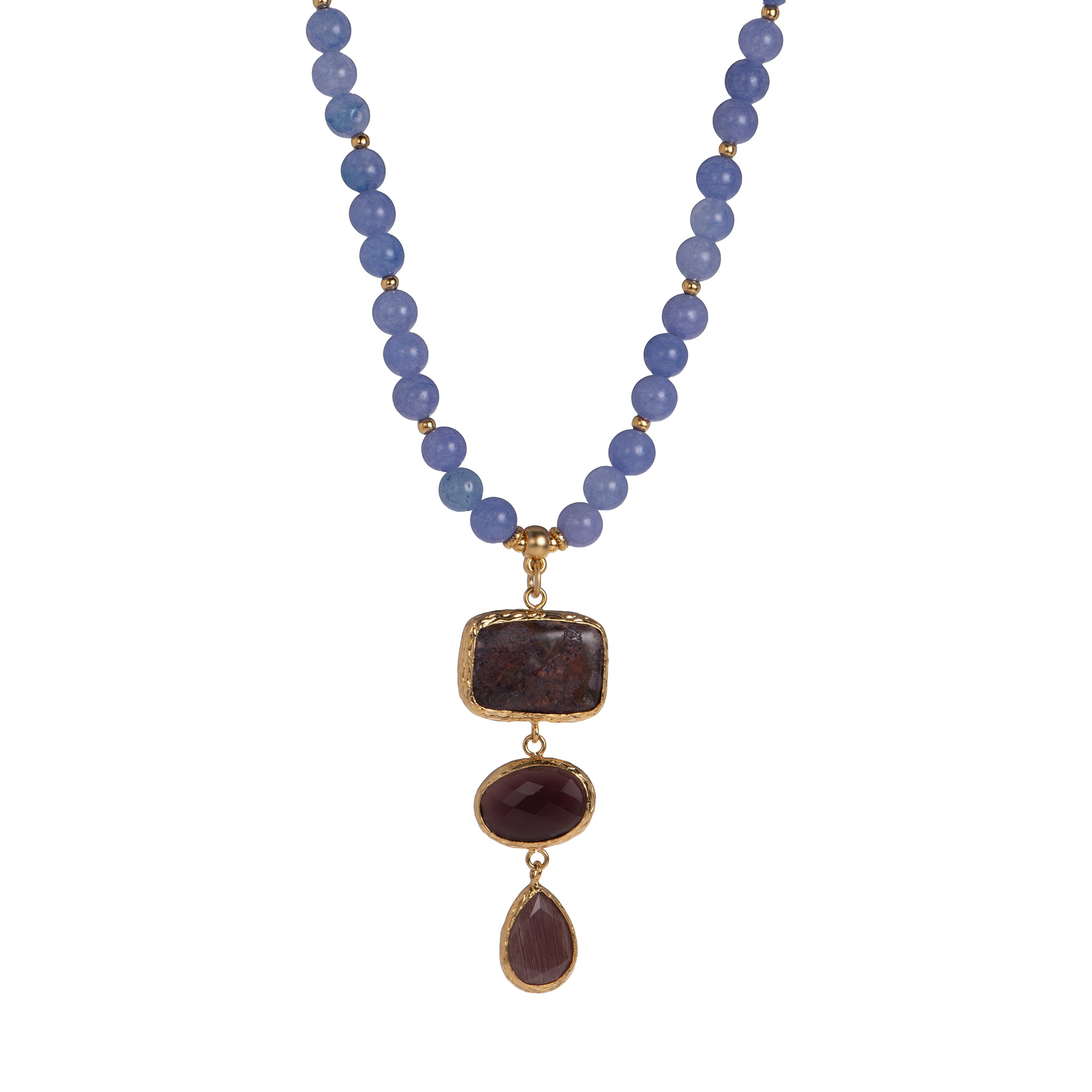 Collana Mediterranea Violet and Brown