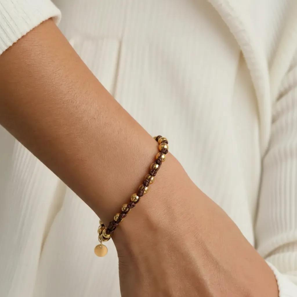 Sun Knot Brown Bracelet