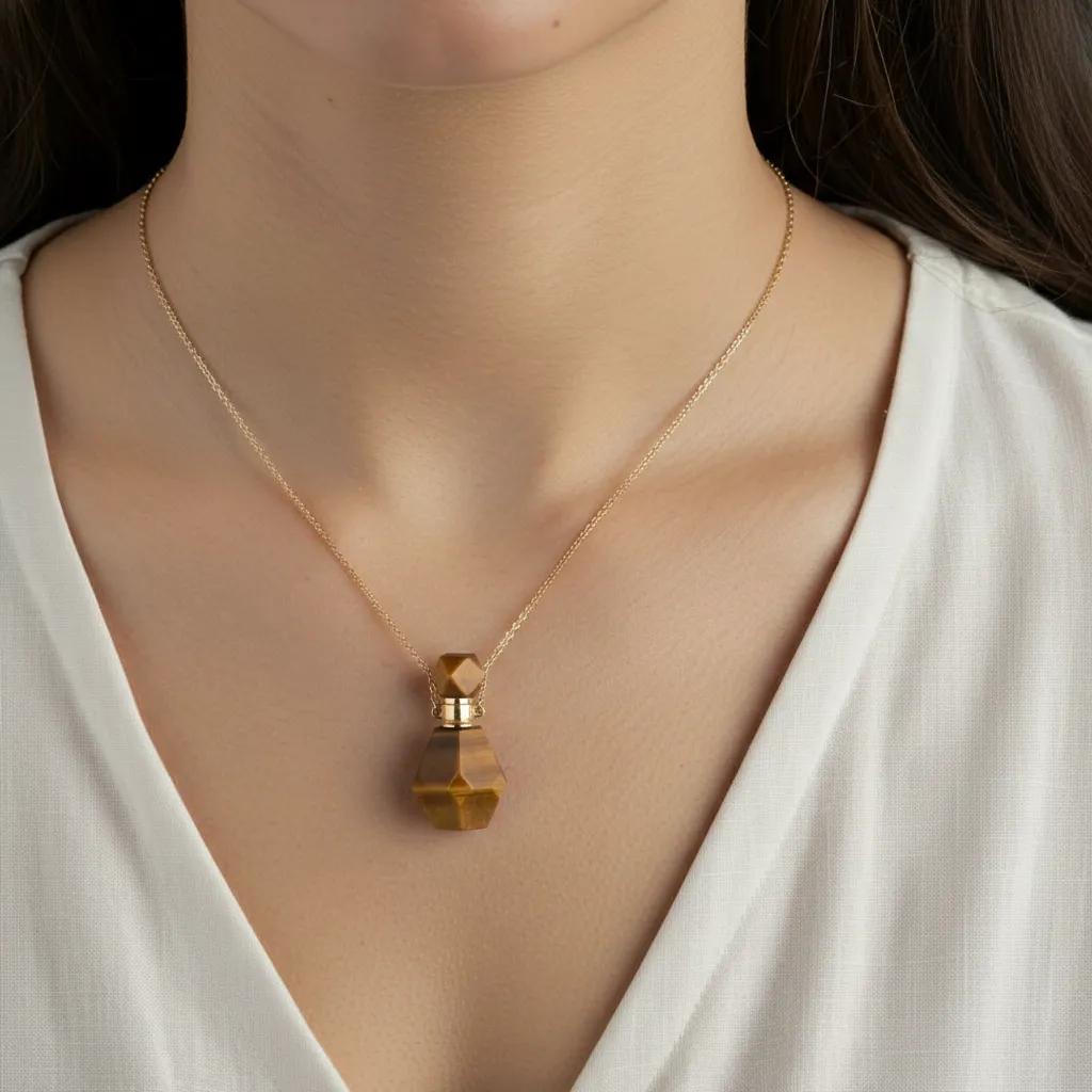 Collana Argento Parfume Bronze