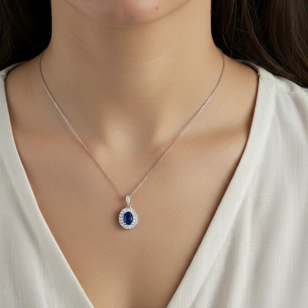 Collana Luce Eterna Blue Royale