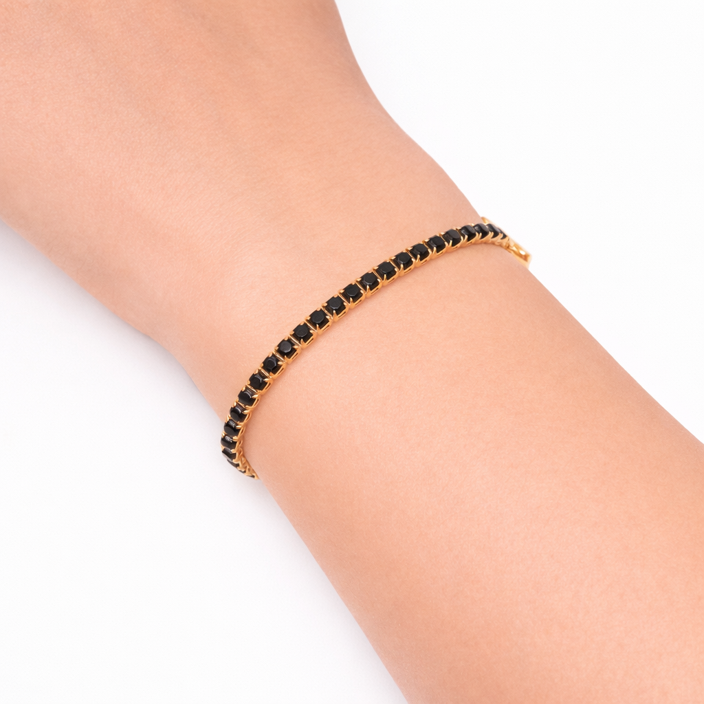 Dominus Black Medium Bracelet