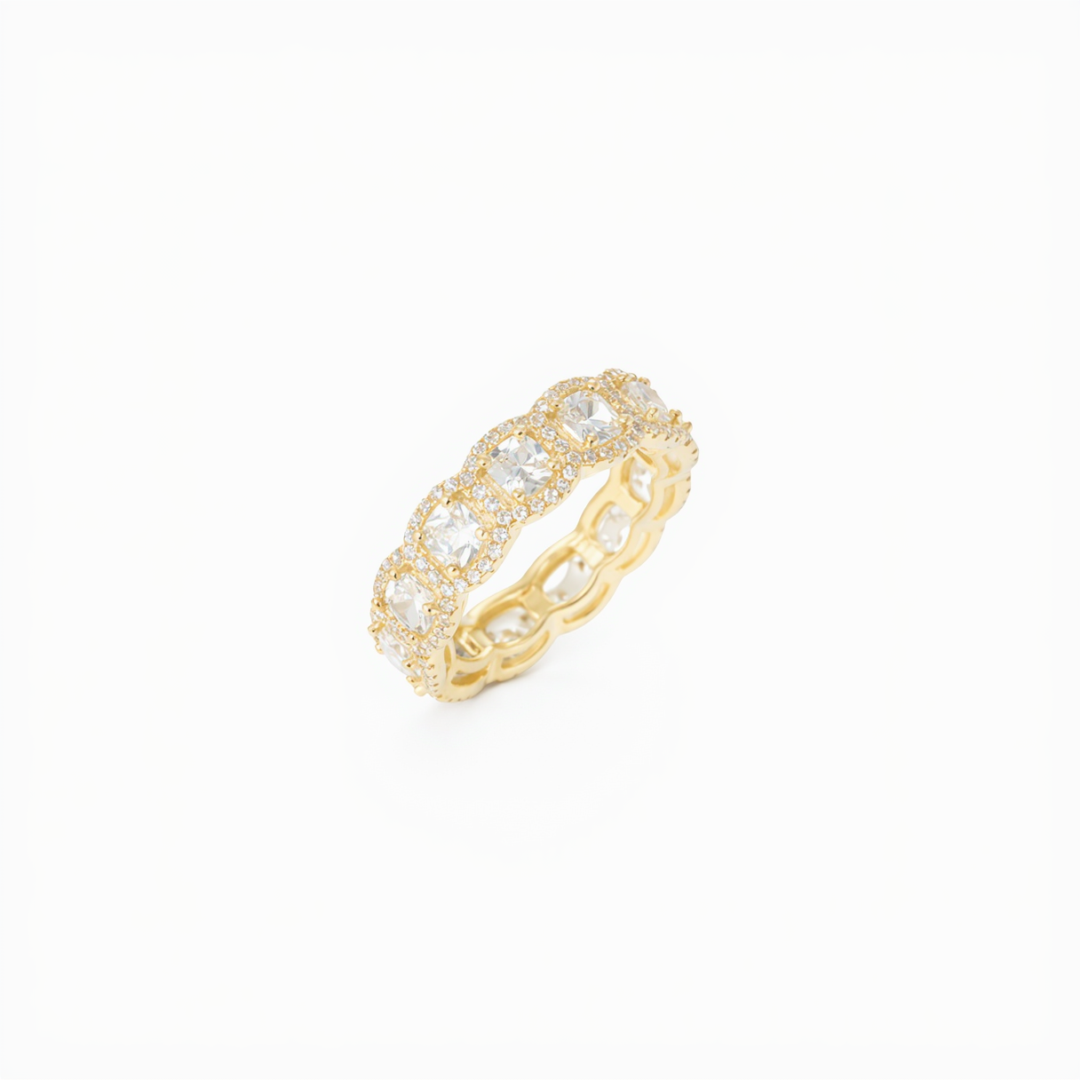 Anello Gold Endless Glow Band