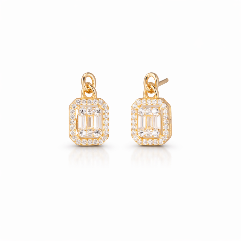 Parure Baguette Link