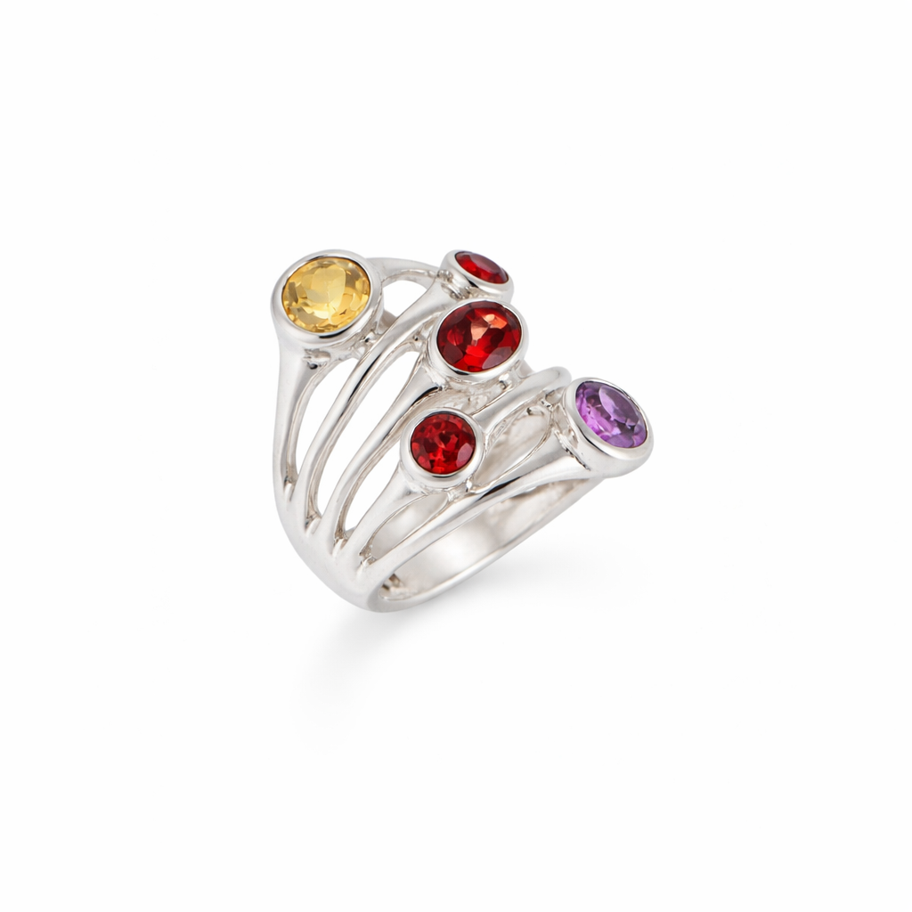 Anello Zenia Rainbow