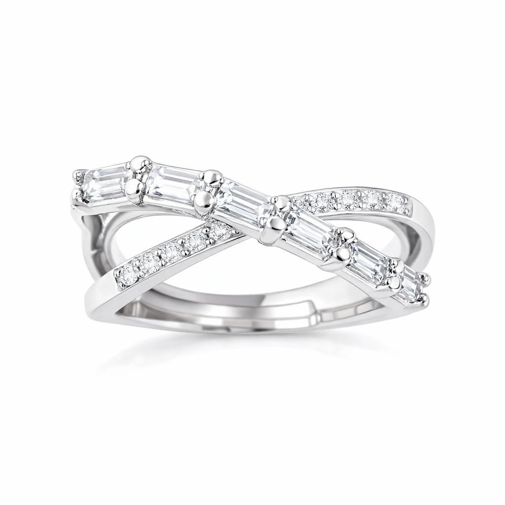 Anello Manila White Zircon