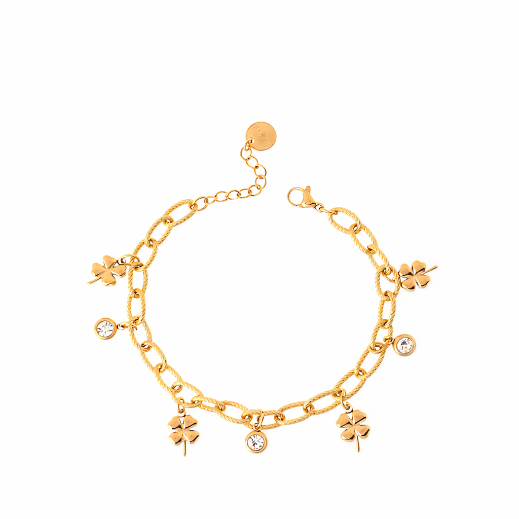 Bracciale Four-Leaf Clover Gold