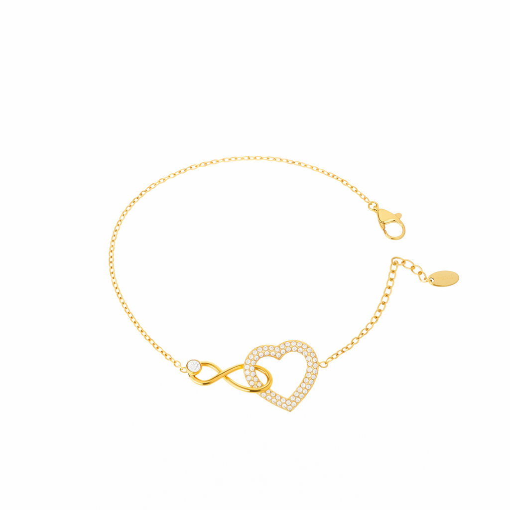 Infinity Heart Bracelet