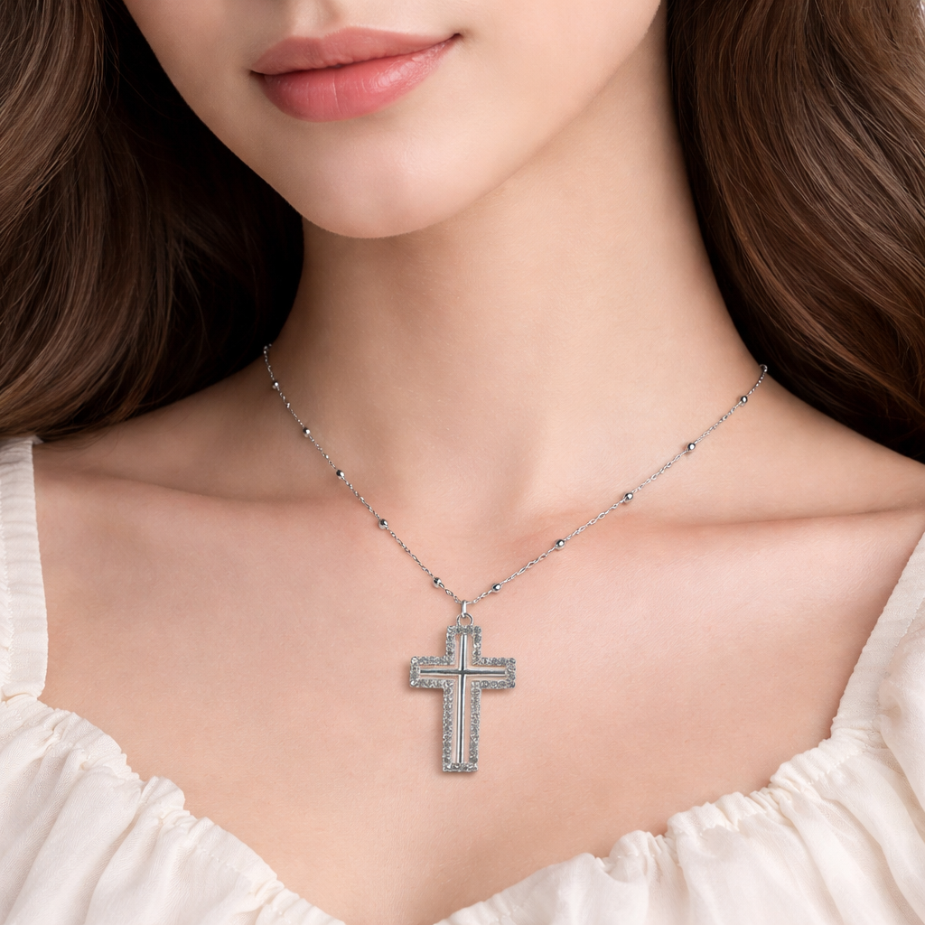 Collana Modern Cross