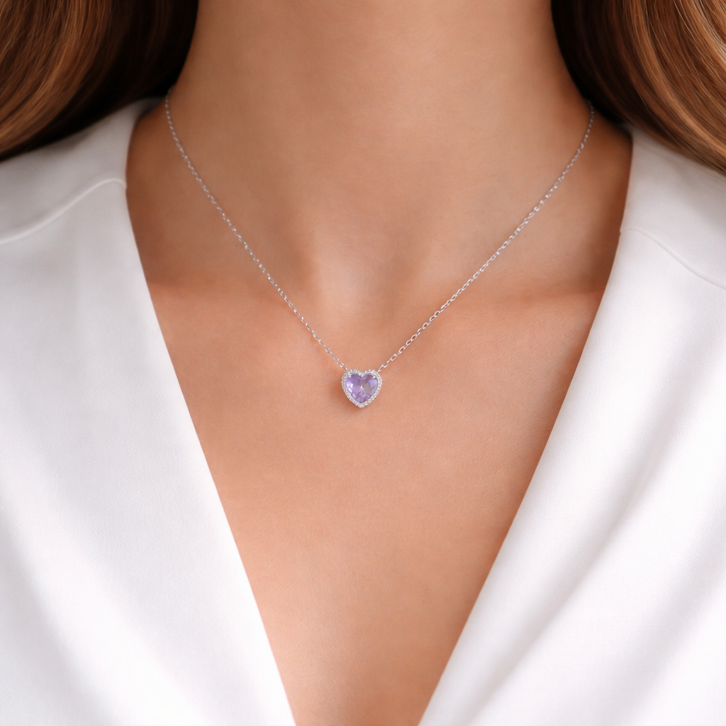 Collana Violet Spark
