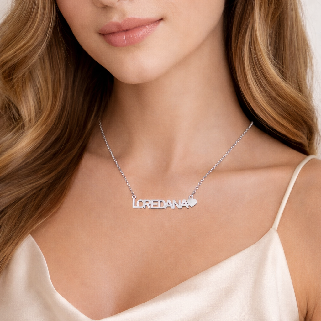 Collana Heart Name