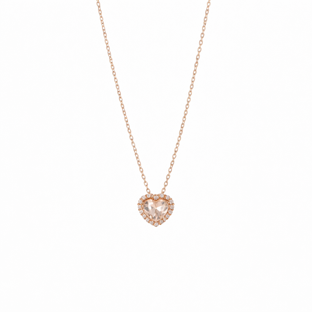 Collana Champagne Heart