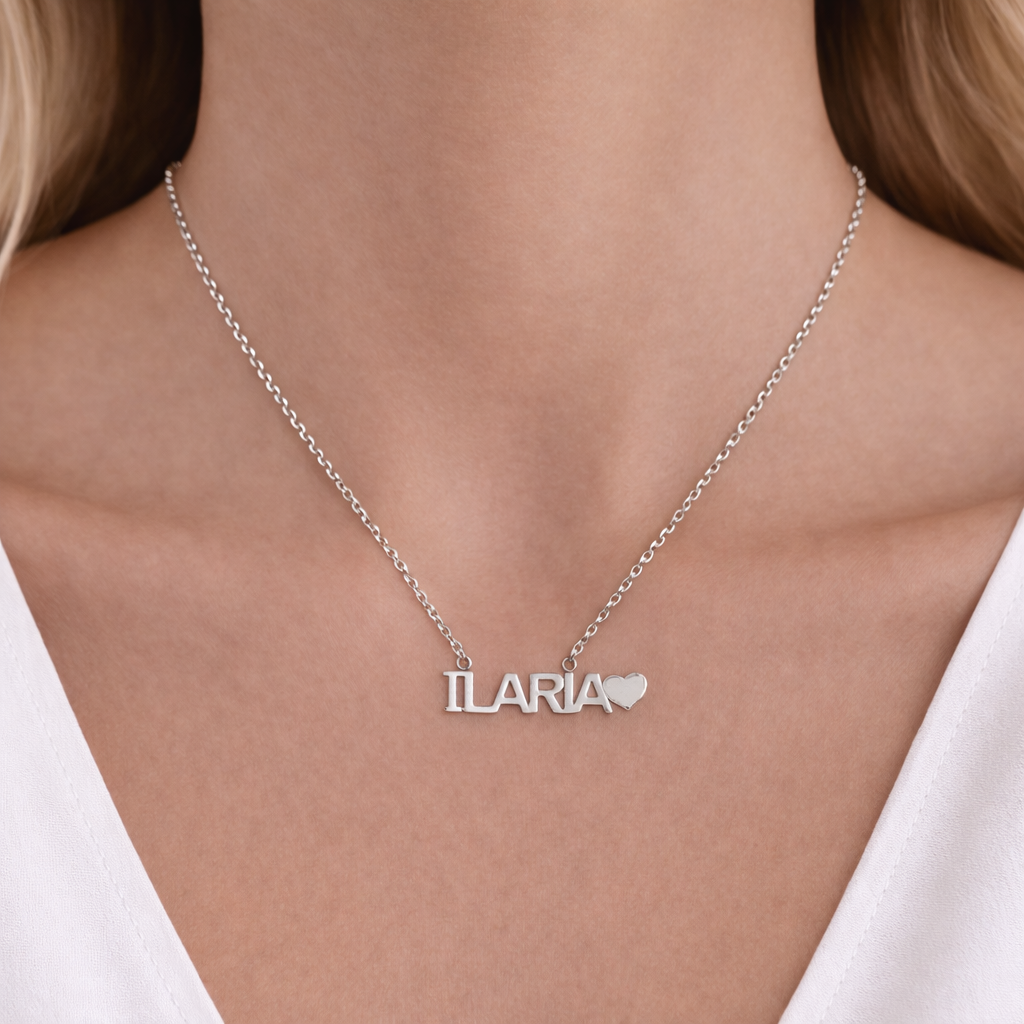 Heart Name Necklace 1