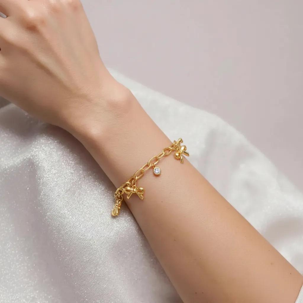Bracciale Gold Bow