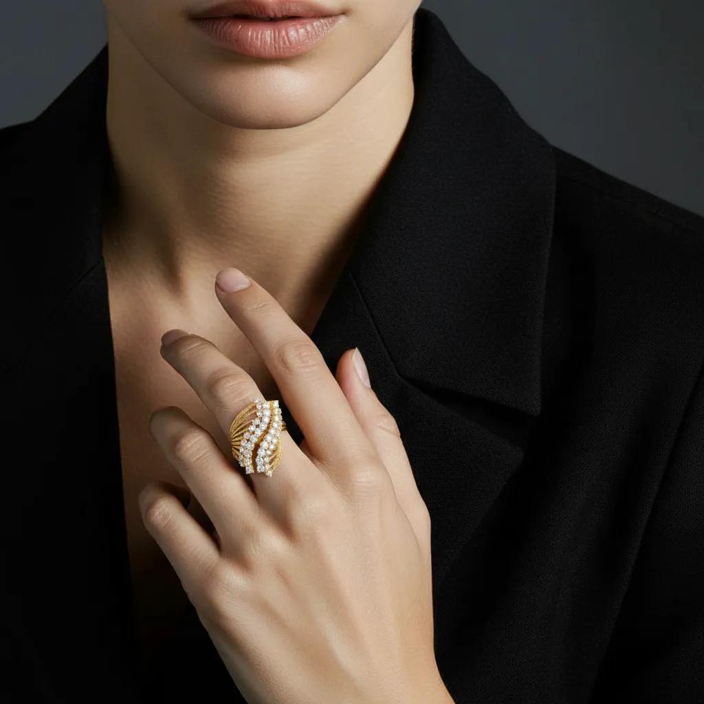 Anillo Oro Diva Brillo