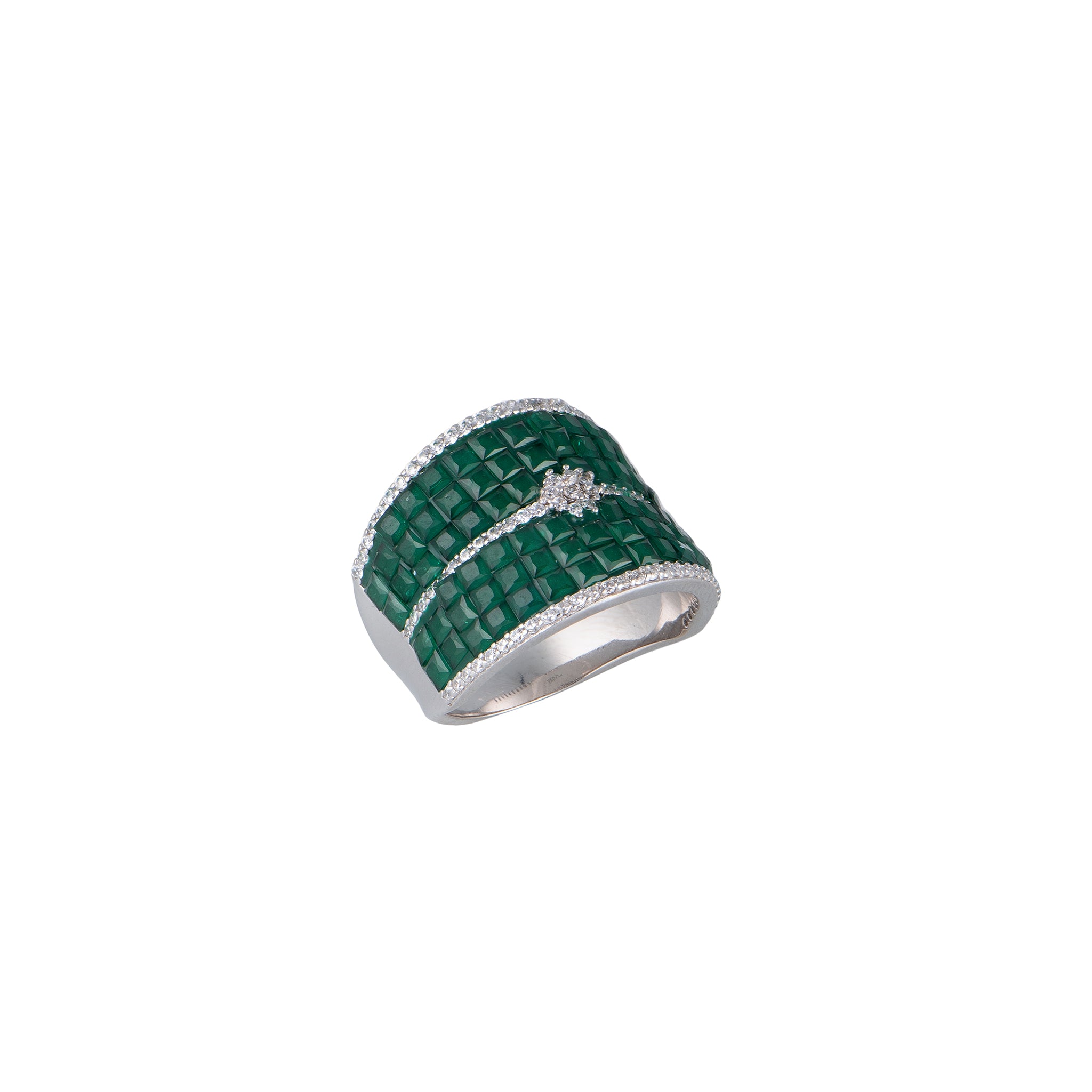 Anello Emerald Band