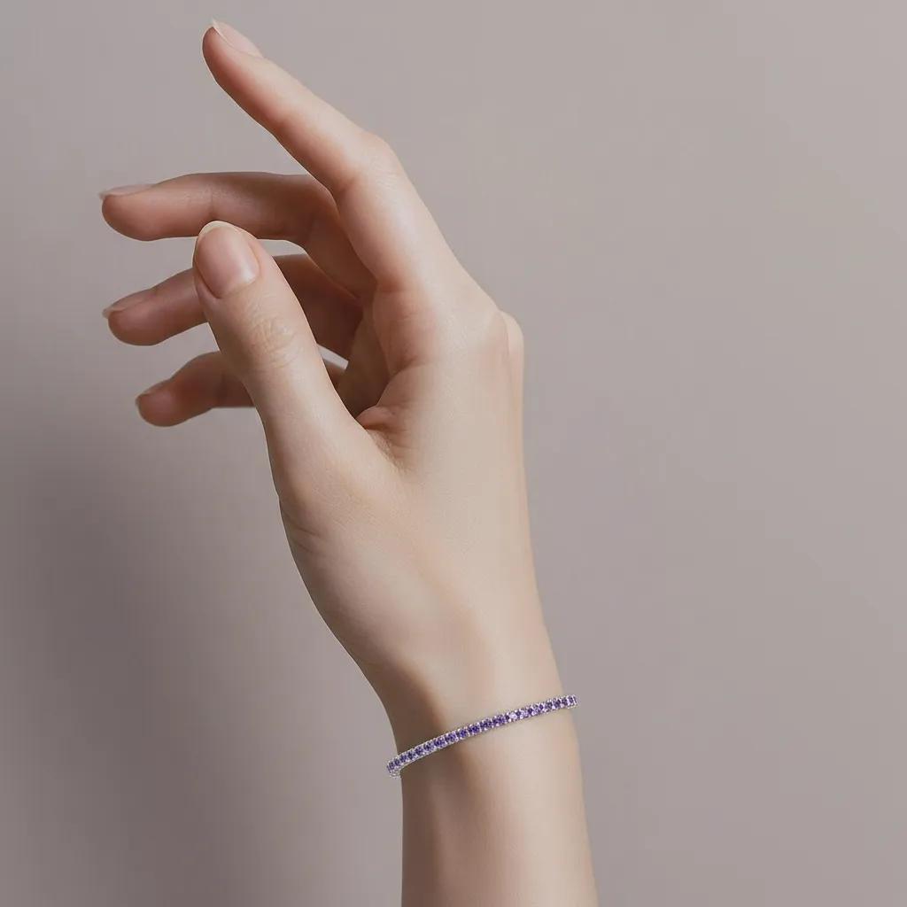 Tennis Silver Violet