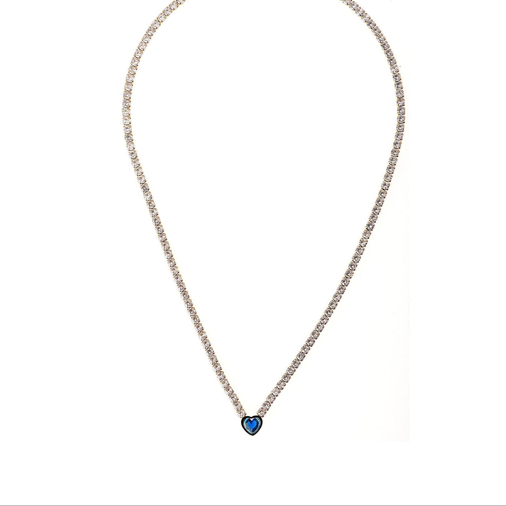 Sapphire Glow Necklace