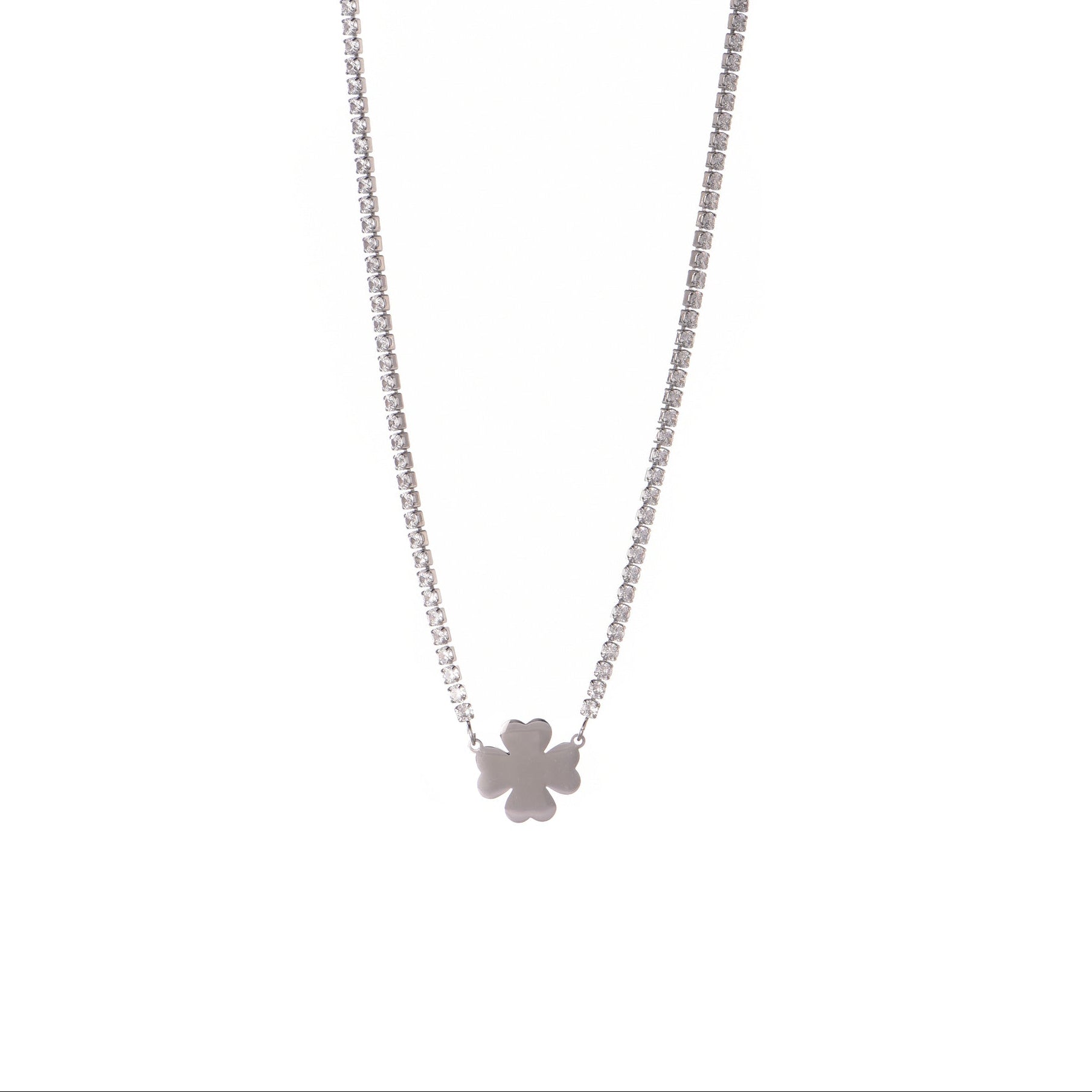 Collana Silver Clover