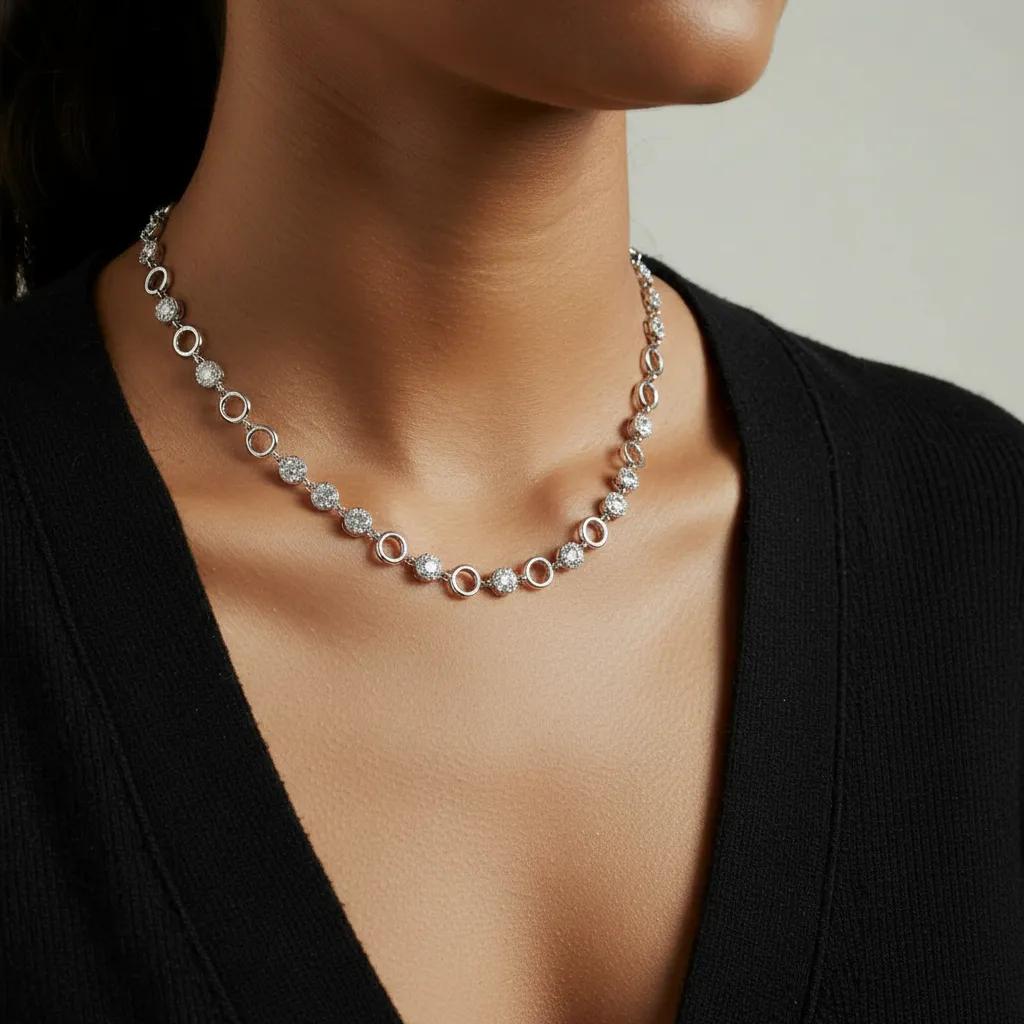 Halskette Sienna Silber