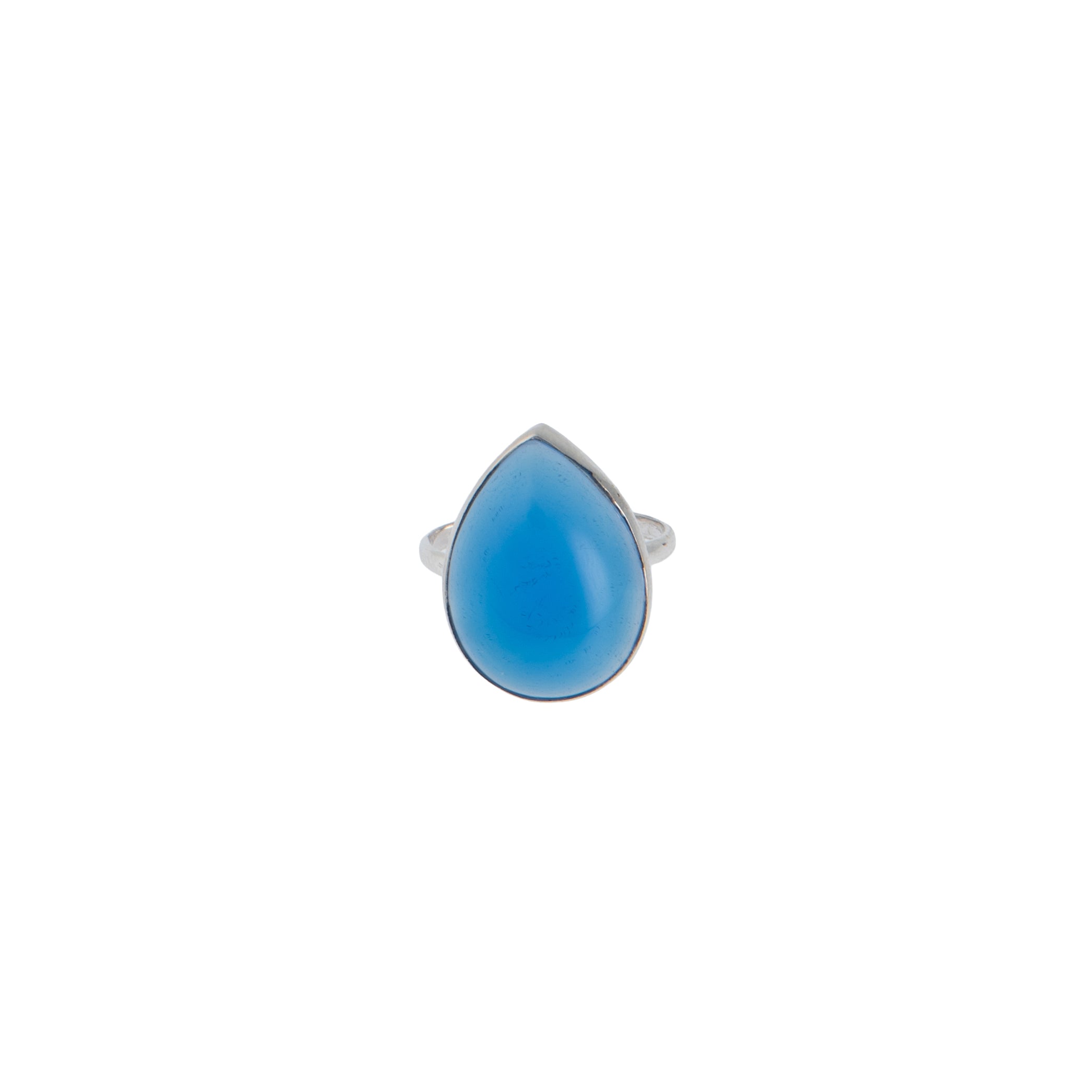 Anello Drops Argento 925 Cobalto