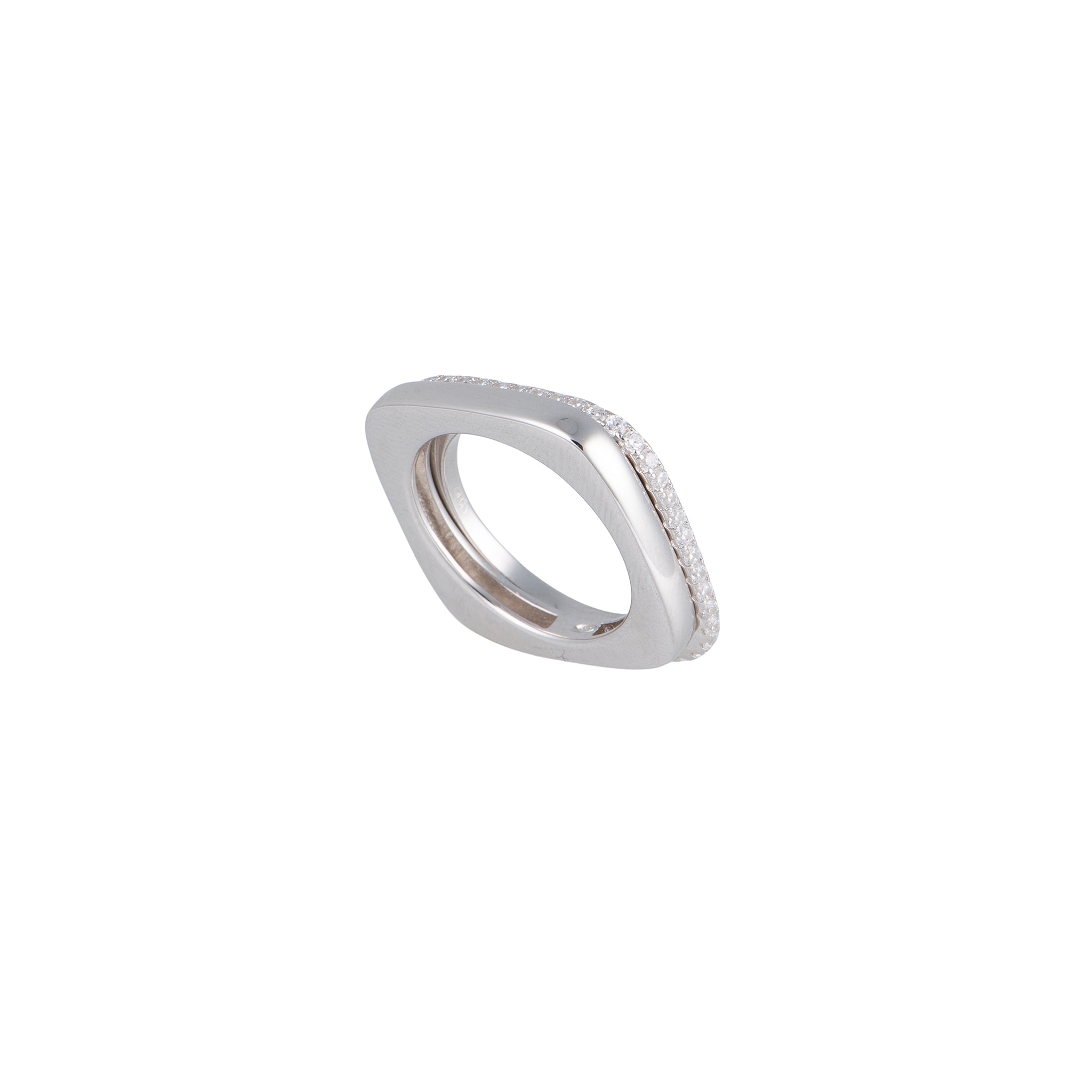 Anello Square Infinity
