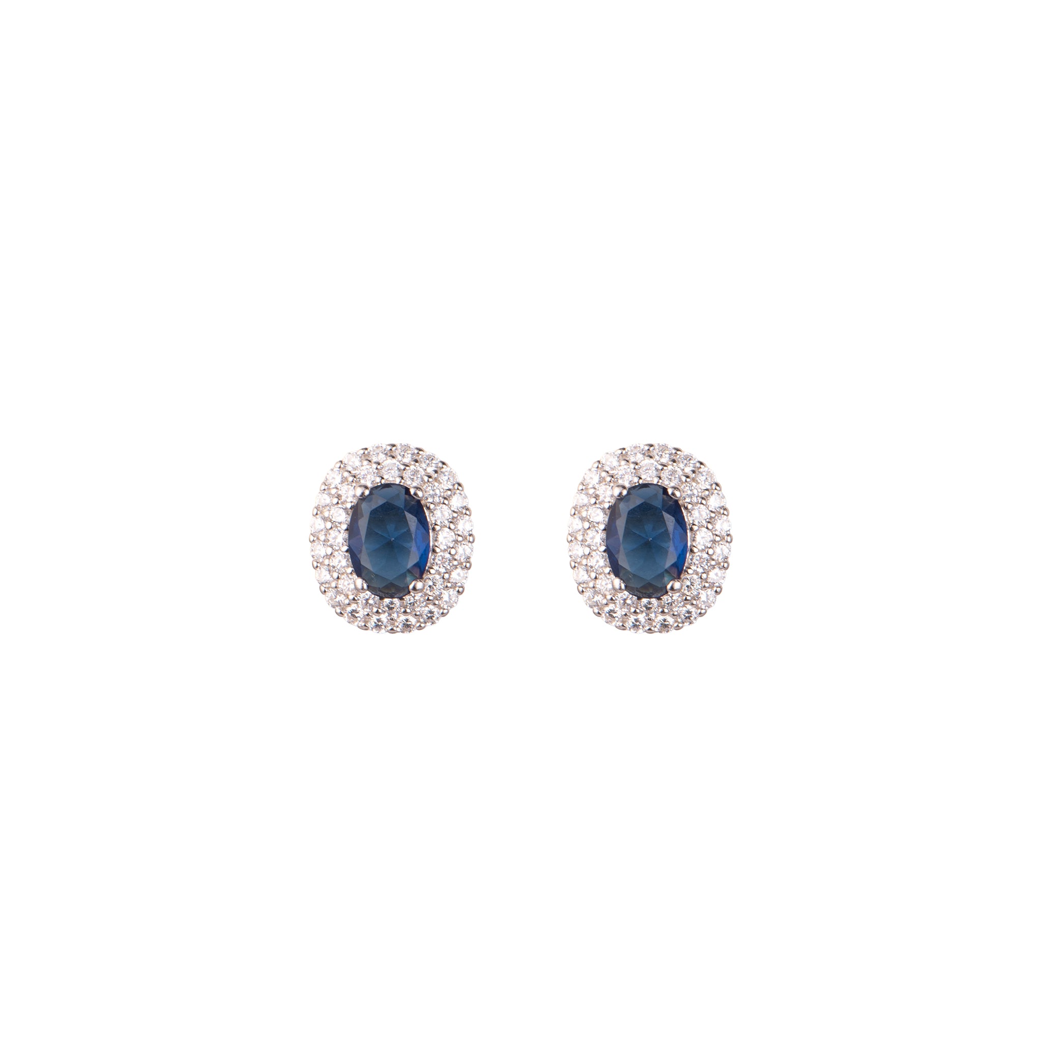 Earrings Eternal Light Royal Blue