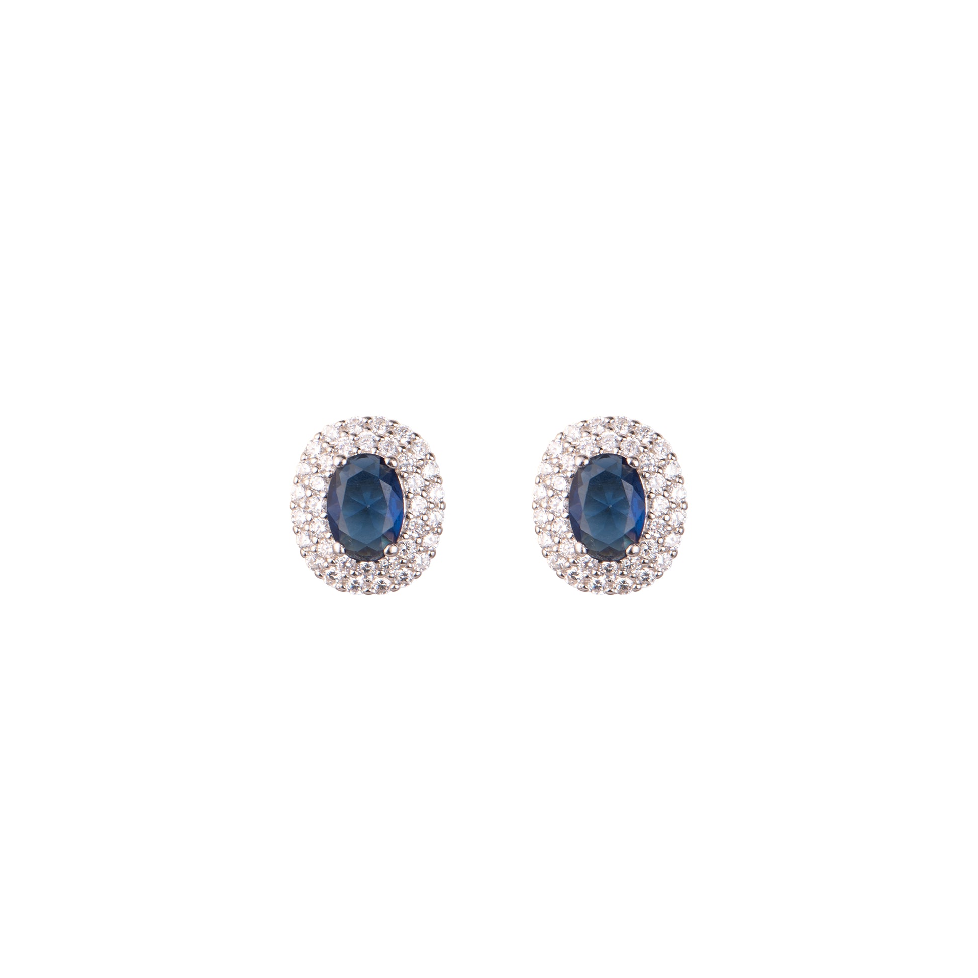 Earrings Eternal Light Royal Blue